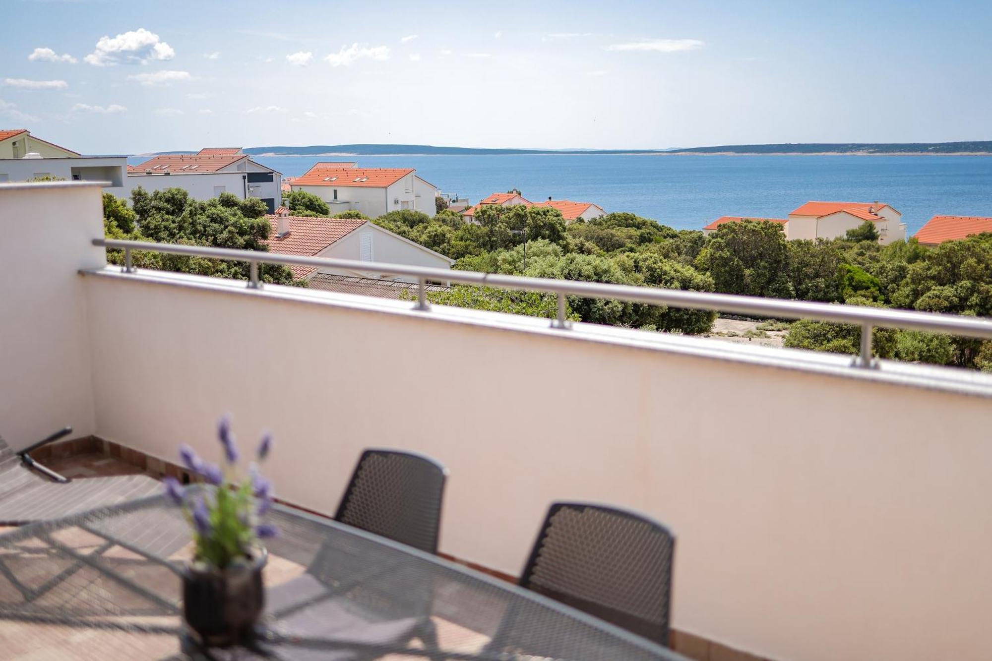 Chill 4 Real Sea View Mandre Apartamento Exterior foto